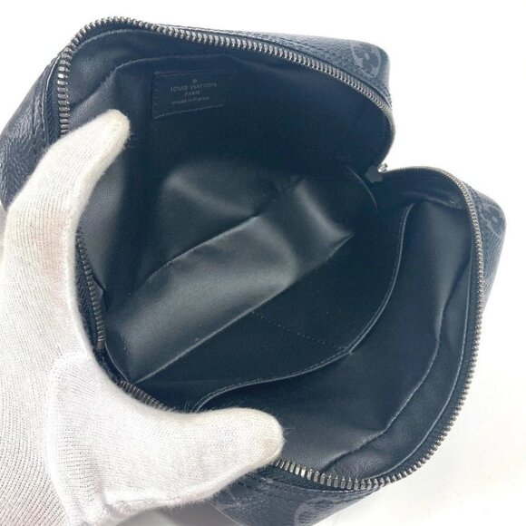 LOUIS VUITTON M43384 MonogramEclipse Trousse Toilette PM Clutch Bag Pouch - Picture 11 of 13